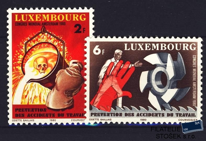 Lucembursko známky Mi 1012-3