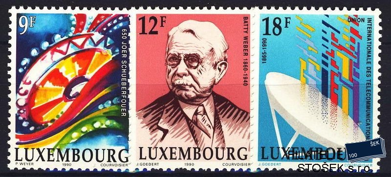 Lucembursko známky Mi 1240-2