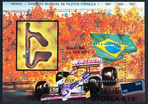 Brazílie známky Mi Bl.73