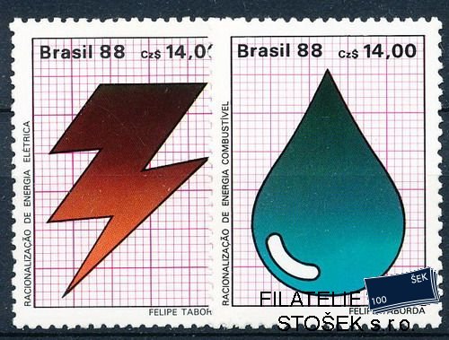 Brazílie známky Mi 2245-6