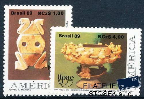 Brazílie známky Mi 2321-2