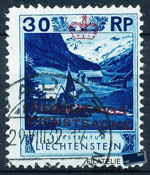 Liechtenstein Mi D 04 B