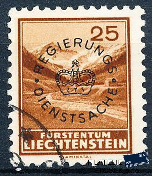Liechtenstein Mi D 15