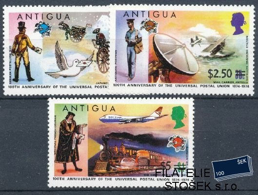 Antigua známky Mi 0355-7