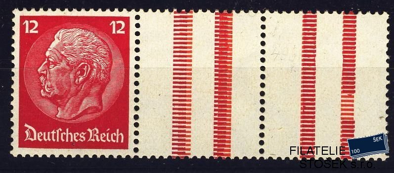 Dt. Reich známky Mi 487 + K