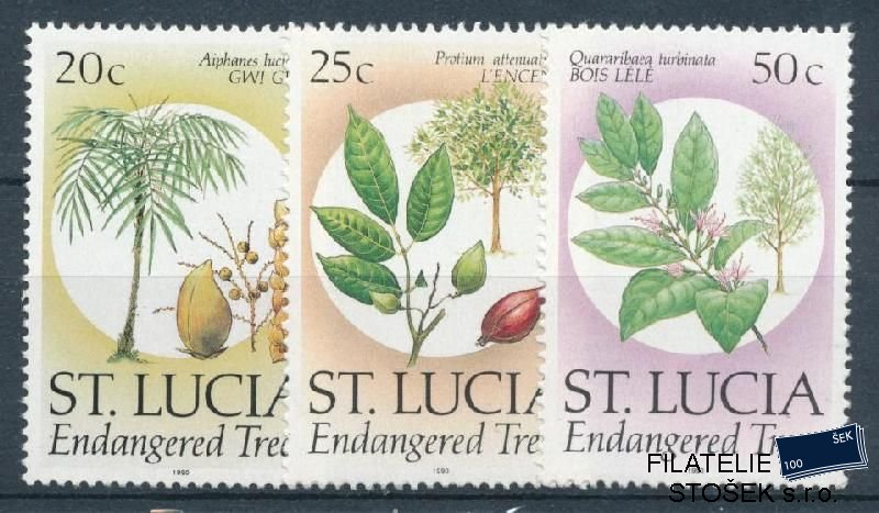 St. Lucia známky Mi 873-5