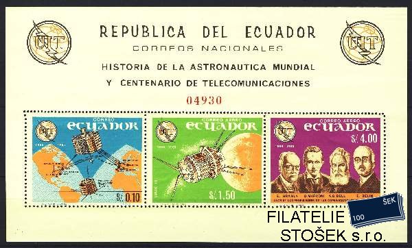 Ekvádor známky Mi Bl. 14