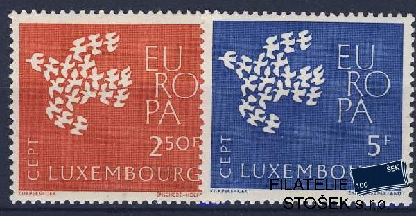 Lucembursko známky Mi 647-8