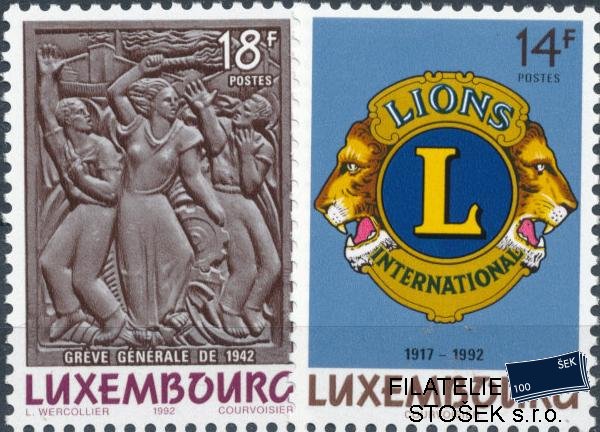 Lucembursko známky Mi 1295-6