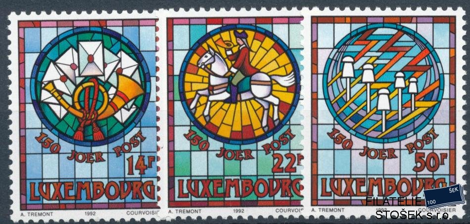 Lucembursko známky Mi 1302-4