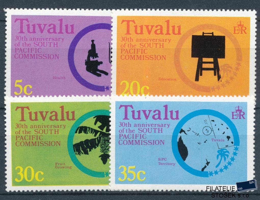 Tuvalu známky Mi 46-9
