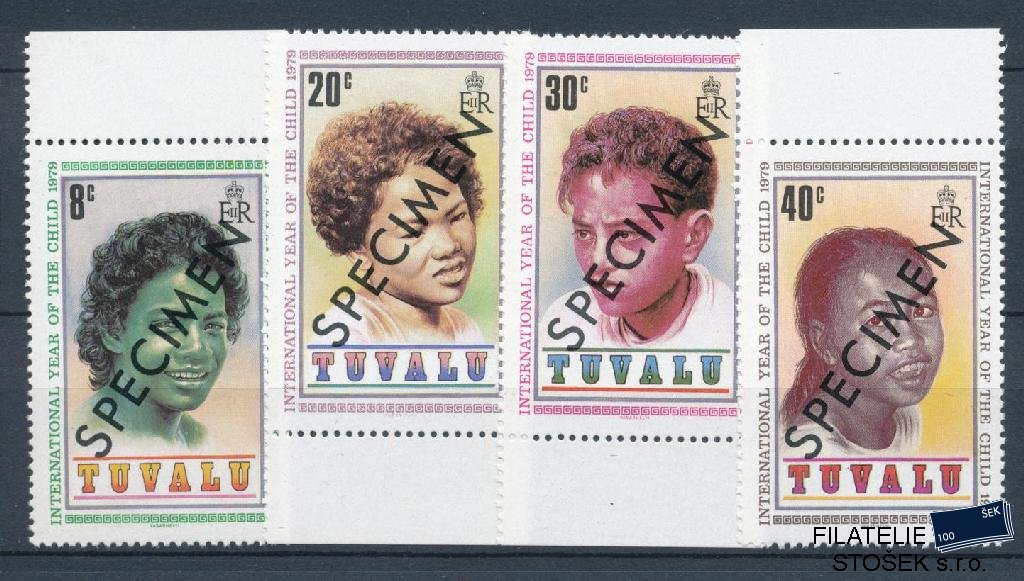 Tuvalu známky Mi 112-5 specimen