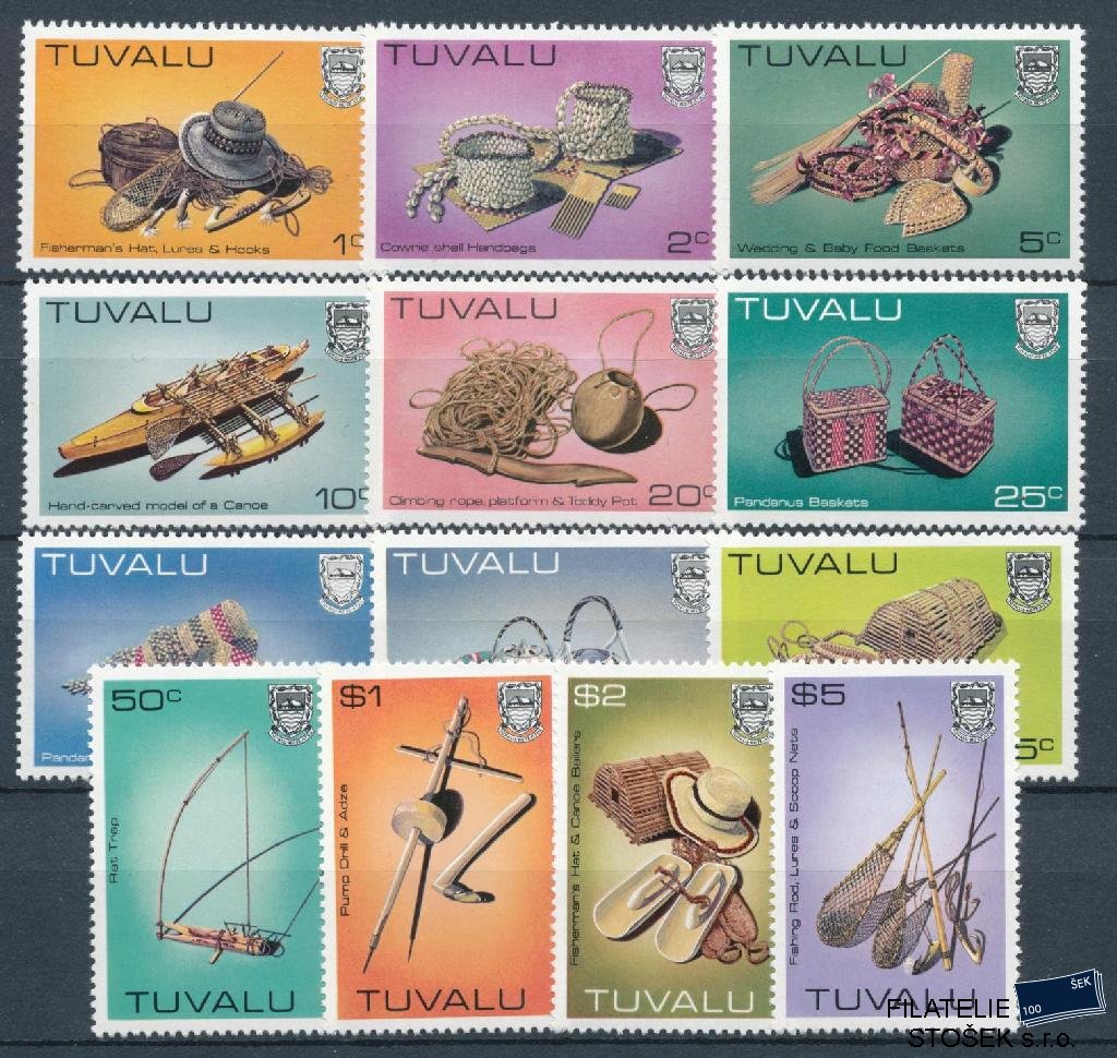 Tuvalu známky Mi 173-85