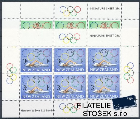 N.Zéland známky Mi 0487-8 TL