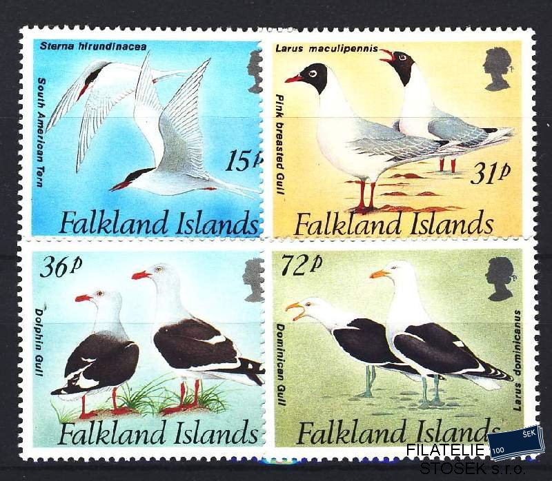 Falkland Islands známky  Mi 575-78
