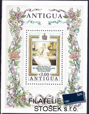 Antigua známky Mi Bl.50