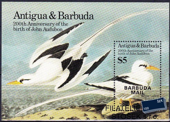 Barbuda známky Mi Bl.93