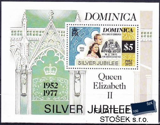 Dominica známky Mi Bl.45