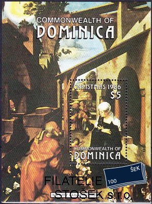Dominica známky Mi Bl.114