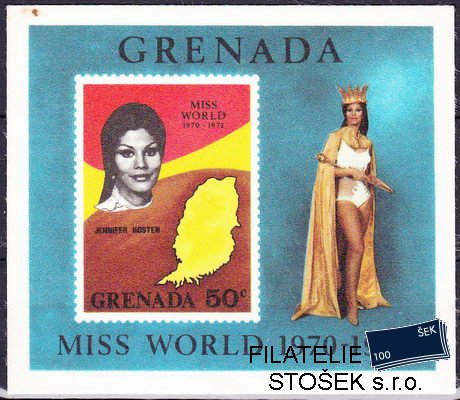 Grenada známky Mi Bl.14
