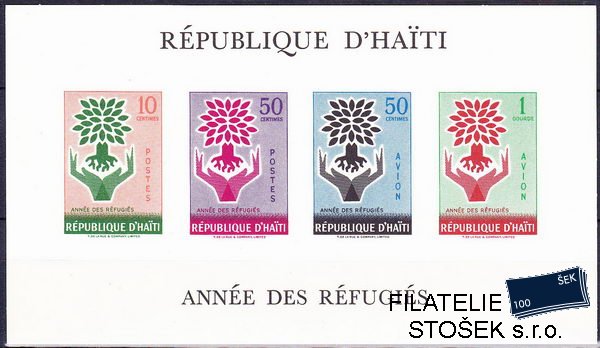 Haiti známky Mi Bl.13