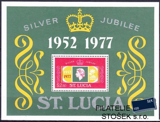 St. Lucia známky Mi Bl.11
