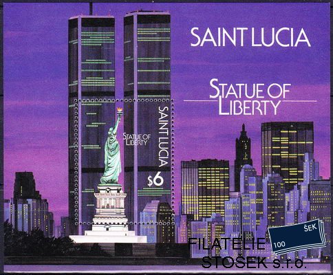 St. Lucia známky Mi Bl.53