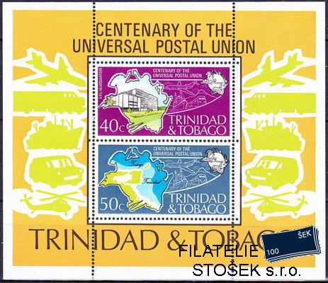 Trinidad Tobago známky Mi Bl.12