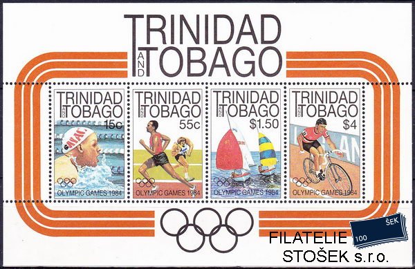 Trinidad Tobago známky Mi Bl.37