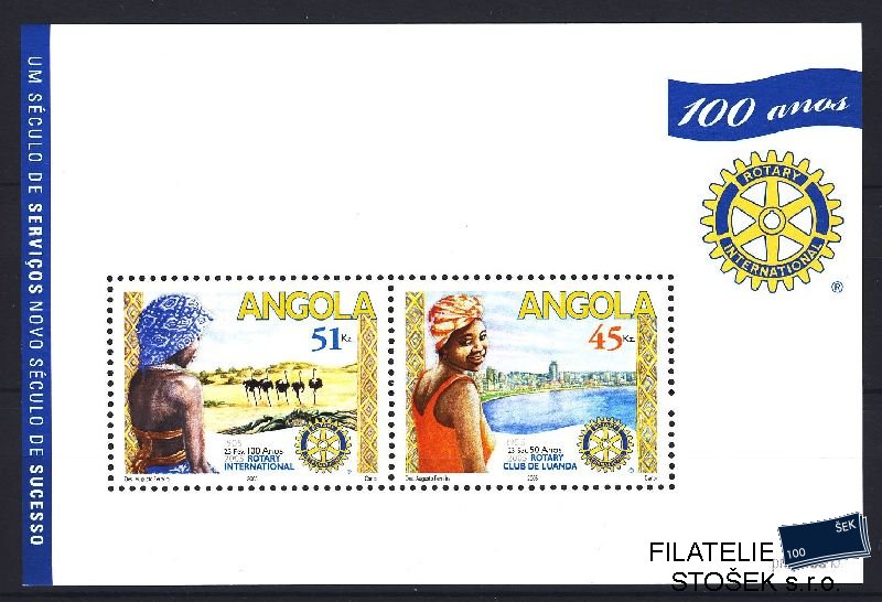 Angola známky Mi Blok 112