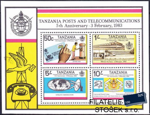 Tanzania známky Mi Bl.31