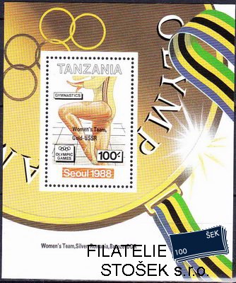 Tanzania známky Mi Bl.100