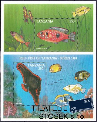 Tanzania známky Mi Bl.101-2