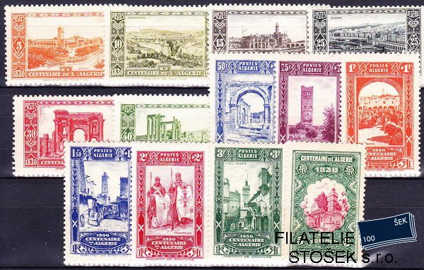 Algérie známky Yv 87-99