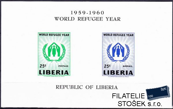 Liberia známky Mi Bl.15