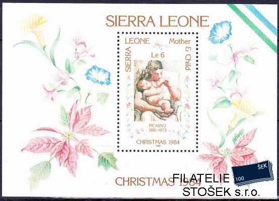 Sierra Leone známky Mi Bl.25