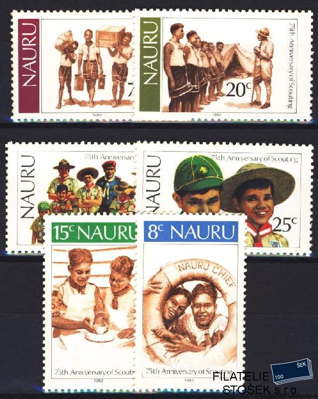 Nauru známky Mi 241-46
