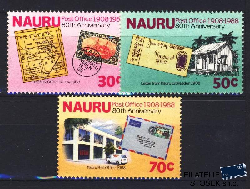 Nauru známky Mi 346-8