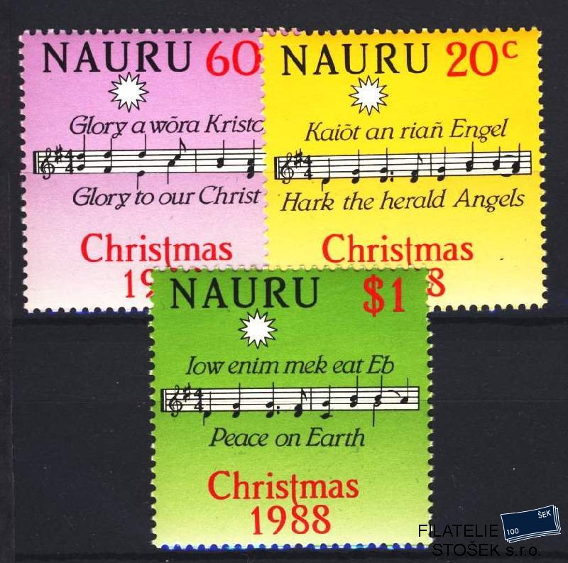 Nauru známky Mi 354-56