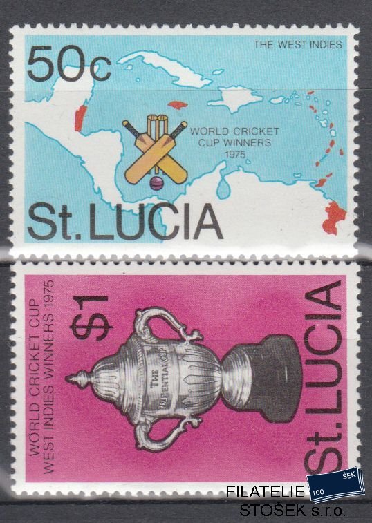 St. Lucia známky Mi 396-97