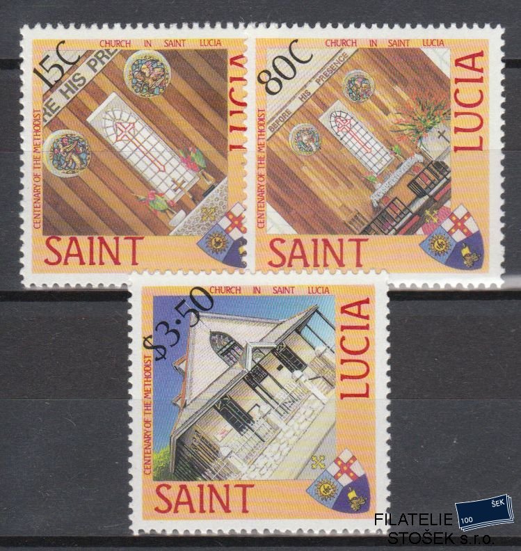 St. Lucia známky Mi 925-27