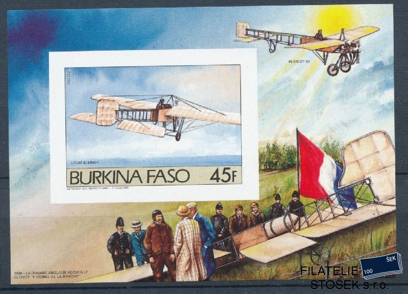 Burkina faso  známky Mi 1021 Luxusbok