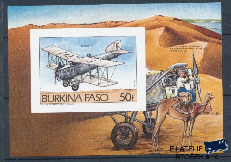 Burkina faso  známky Mi 1022 Luxusbok