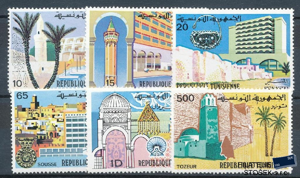 Tunis známky Mi 865-70