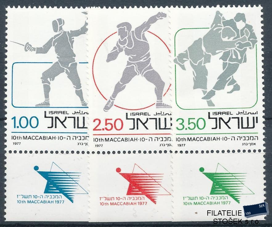Izrael známky Mi 704-706