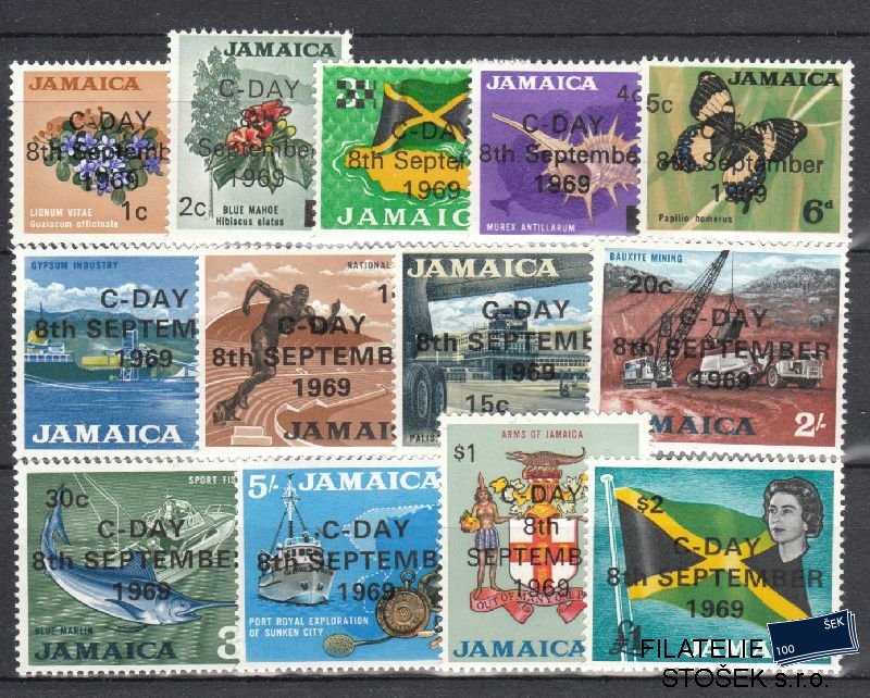 Jamaika známky Mi 281-93