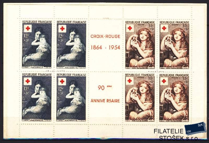 Francie známky 1032-33