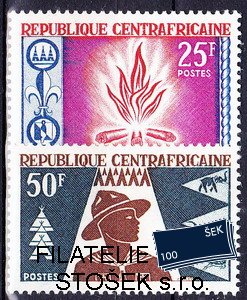 Centrafricaine známky Mi 0091-2