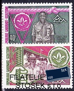 Gabon známky Mi 0563-4