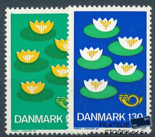 Dánsko  známky Mi 635-6